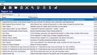 How to Print a Payment Receipt  Dental Software Tip [upl. by Rangel]