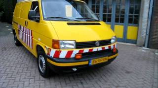 begeleidingsvoertuig VW transporter te koop bij van Burik bedrijfswagens [upl. by Sadnac]