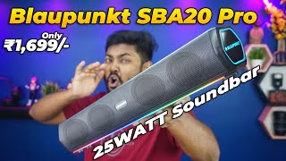 Blaupunkt SBA20 Pro 25WATT 7 RGB Effects Wireless Soundbar 💥💥 [upl. by Eteragram]