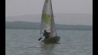 Oday Widgeon  Hubbard Lake Sailing in the Widgy [upl. by Kurys]