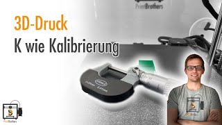 3DDruck  K wie Kalibrierung Extruder Kalibrierung  Extrusionsfaktor [upl. by Anaujd]