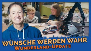 TECHNIKTEST amp WÜNSCHEWAGEN Träume gehen in Erfüllung  WunderlandUpdate 27  Miniatur Wunderland [upl. by Maxima]