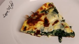 Spinach Frittata Recipe  Laura Vitale  Laura in the Kitchen Episode 320 [upl. by Millar253]