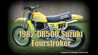 Classic quot1982 DR500 Suzuki Fourstrokerquot [upl. by Dettmer]