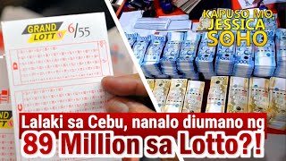 Kapuso Mo Jessica Soho September 22 2024  LALAKI NANALO DIUMANO NG 89 MILLION  KMJSPARODY [upl. by Antin]