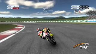 MotoGP 08 Tribute Gameplay to Marco Simoncelli Sepang CircuitMalaysia [upl. by Riatsila217]