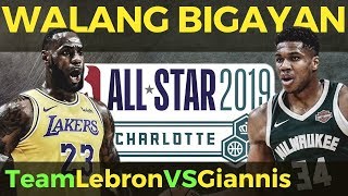 KOPONANG LEBRON vs GIANNIS Kaninong All Star Team ang Mananaig [upl. by Eugenie]