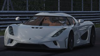 Koenigsegg Regera 0400 kmh accelaration  Drift Pure sound  Mod link  Assetto Corsa  4K [upl. by Yleve]