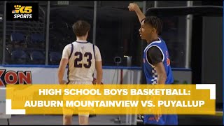 HS Basketball Auburn Mountainview vs Puyallup Boys [upl. by Stav]