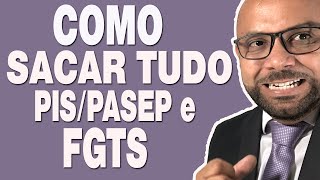 COMO TIRAR CERTIDÃO PARA SAQUE DE FGTS PIS E PASEP 2021 [upl. by Goodkin]