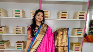 new gadwal silk saree 1850 order now website aryacollectionscom [upl. by Willem]