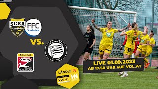 VOLAT TV  Admiral Frauen Bundesliga SPG Altach vs Sturm Graz [upl. by Sirret]