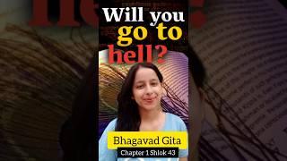 Will you go to hell Bhagavad Gita Ch 143 shorts krishna bhagavadgita [upl. by Atiker]