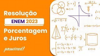 ENEM 2023  PORCENTAGEM E JUROS  A cada bimestre a diretora de uma escola compra uma quantidade [upl. by Nitsirhc153]