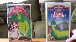 2 Different VHS Versions of Petes Dragon [upl. by Bronder561]