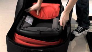 bugaboo cameleon demo  fold the carrycot fully flat [upl. by Ragan185]