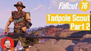 Fallout 76 Tadpole Scout Entomology Badge  We Take Pictures of Insects PS4 gameplay Episode 89 [upl. by Inerney]