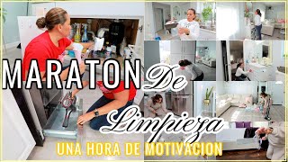 MARATON DE LIMPIEZA 1 HORA DE MOTIVACION PARA LIMPIAR TIPS DE LIMPIEZA Y MAS  MOTIVATE [upl. by Aicekal]