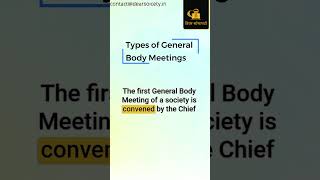 Types of General Body Meetings [upl. by Silado]