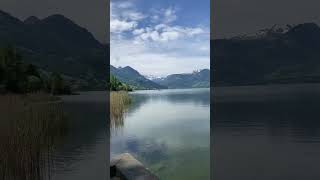 Lake Sarnen Swiss beautifuldestinations nature travel urlaub lake shorts [upl. by Okimat]