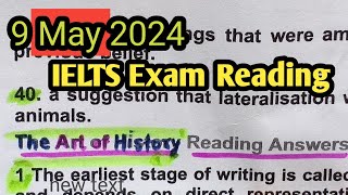 9May2024 ielts exam Reading answer  ielts reading tips and tricks ielts reading test practice 2024 [upl. by Animlehliw716]