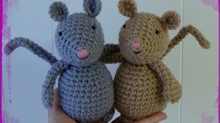 How To Crochet A Mouse [upl. by Aihsened319]