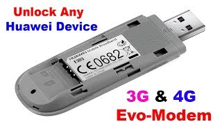 How to Unlock any huawei Evo Wingle amp dongle device 3G amp 4G in 2023 [upl. by Idhem254]