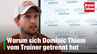 Thiem „Ich wollte noch einmal den letzten Schritt gehen“  kronetv SPORT [upl. by Atrebor212]