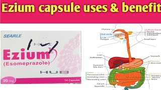 ezium capsule uses in urduesomeprazole 40 mg capsules [upl. by Naraa]