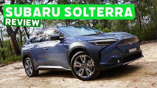 2024 Subaru Solterra Review Tested On AND OffRoad [upl. by Rimidalv]