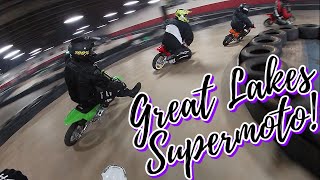 GLSM winter indoor mini supermoto series [upl. by Nesto]