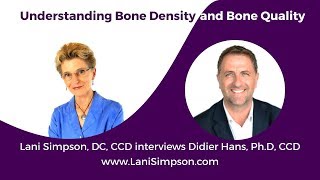 Bone Quality amp Bone Density  Interview with Didier Hans PhD MBA [upl. by Lethia]