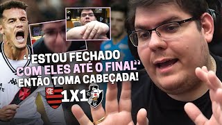 CASIMIRO REAGE FLAMENGO 1 X 1 VASCO  BRASILEIRÃO 2024  Cortes do Casimito [upl. by Uhsoj]