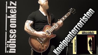 Kneipenterroristen  Böhse Onkelz  Gitarren Cover mit Bottleneck 4K [upl. by Eedolem]