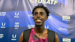 Abdihamid Nur is Peaking at the Perfect Time And Wants to Make His First 5000m Olympic Team [upl. by Mayhs]