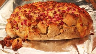 Herzhaftwürziges Brot mit Käse und Granatapfelkernen [upl. by Wampler764]