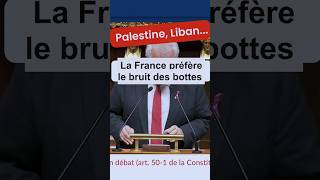 Palestine Liban  la France préfère le bruit des bottes Chassaigne lesdeputescommunistes5092 [upl. by Naivatco]