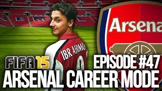 FIFA 15 ARSENAL CAREER MODE 47  IBRAS DEBUT GAME [upl. by Eiggep164]