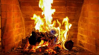 🔥 Relaxing Fireplace 12 HOURS with Burning Logs and Crackling Fire Sounds for Stress Relief [upl. by Dierolf750]