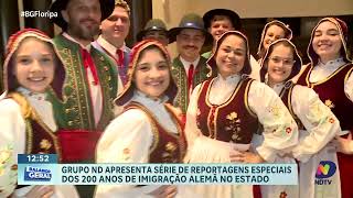 Grupo ND lança série de reportagens comemorativas dos 200 anos da imigração alemã [upl. by Laughton6]