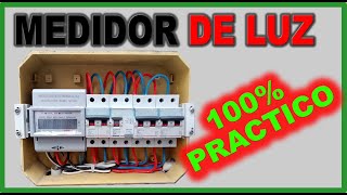 Cómo instalar un medidor de luz Monofásico [upl. by Odnama85]