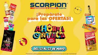 El Hot Sale en Tienda Scorpion está por comenzar [upl. by Olihs]