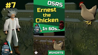 Ernest the Chicken OSRS Quest Guide in 60s SHORTS [upl. by Shorter]