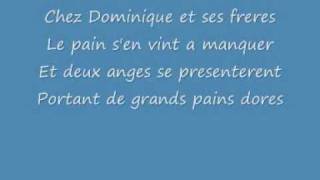 Soeur Sourire  Dominique lyrics [upl. by Ecirtaemed]