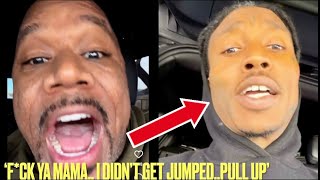 Wack 100 CRASHES OUT On Bricc Baby amp DENIES Getting JUMPED In Vegas [upl. by Wilkison848]