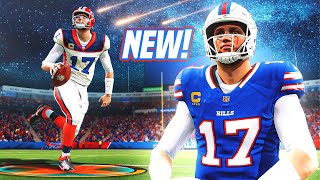 ICONIC FOIL JOSH ALLEN THROWING DOTS MADDEN MOBILE 24 FIRST SNAP ICONIC FOIL GAMEPLAY [upl. by Salaidh]