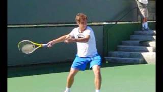 Richard Gasquet  Forehands in Slow Motion [upl. by Lienhard714]