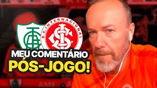 quotFEZ O QUE TINHA QUE FAZERquot  O COMENTÁRIO DE FABIANO BALDASSO APÓS AMÉRICAMG 1X2 INTER [upl. by Roana]