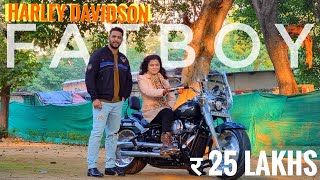 Harley Fatboy ₹ 25 Lakhs [upl. by Codie]