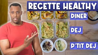 Recette healthy et facile pour maigrir  Perdre du ventre avec le meal prep [upl. by Seana]